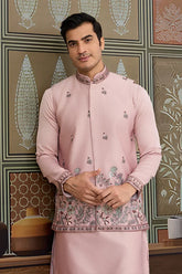 Pink Koti Kurta Pajama